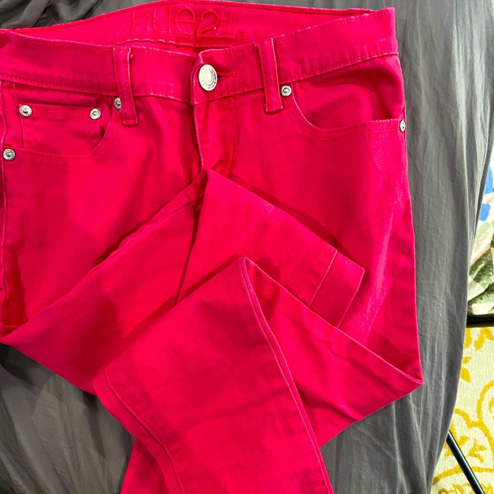 Rue 21 straight legs  pants/jeans size 1-2